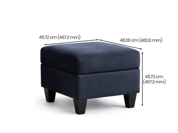 Erica Ottoman Pouffes for Sitting
